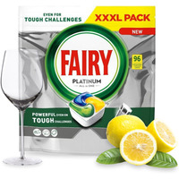 FAIRY Kapsuki do zmywarki PLATINUM ALL IN1 96 sztuk LEMON 36751