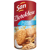 Ciastka SAN AKOTKI ZOTOKOSE owsiane z kokosem 215g