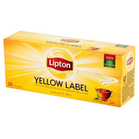 HERBATA LIPTON YELLOW LABEL, 25 TOREBEK