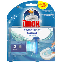 Kostka do WC DUCK FRESH DISCS MARINE - elowe krki  39109