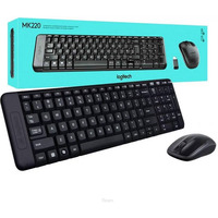 Logitech Zestaw Klawiatura i Mysz MK220 Bezprzewodowy INTL bez polskiej instrukc