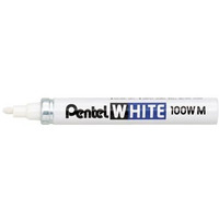 Marker olejowy biay biay X100W-M-W PENTEL