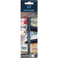 Marker tester do banknotw SCHNEIDER Maxx 249, city, 1-3mm, blister, transparentny