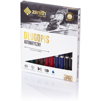 Dugopis automatyczny Zenith 10 - box 10 sztuk, mix kolorw, 4101000