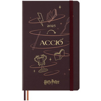 Kalendarz dzienny MOLESKINE 2025, 12M, L, Harry Potter Accio, edycja limitowana, 13x21cm