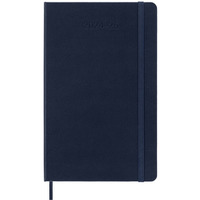 Kalendarz tygodniowy MOLESKINE 2024/25, 18M, L, twarda oprawa, 13x21cm, sapphire blue