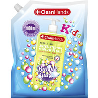 Mydo w pynie antybakteryjne CLEAN HANDS, guma balonowa, zapas, 1000ml