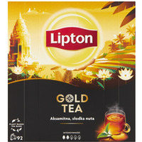 Herbata LIPTON czarna, Gold Tea, 92 torebki