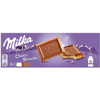 Ciastka MILKA CHOCO BISCUIT herbatniki z czekolad mleczn z mleka alpejskiego 150g