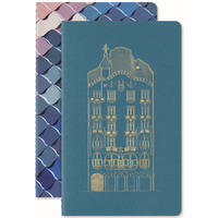 Zestaw 2 zeszytw MOLESKINE Casa Batall Cahier 2024, L, 13x21cm, w linie, edycja limitowana