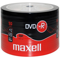 Pyta MAXELL DVD-R 4.7GB 16x (50szt) SP shrink, bulk 275732.40