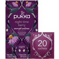 Herbata PUKKA Night Time Berry, 20 kopert