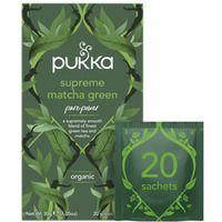 Herbata PUKKA Supreme Matcha Green, 20 kopert