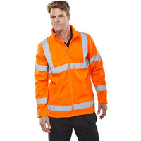 Kurtka ostrzegawcza BEESWIFT Softshell, rozm. 4XL, pomaraczowa