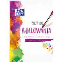 Blok do malowania OXFORD A4 20k 120G biay 400093194