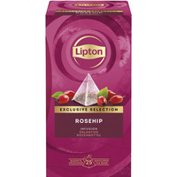 Herbata LIPTON, piramidki, Exclusive Selection, dzika ra, 25 kopert