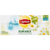 Herbata LIPTON zioowa, rumianek z traw cytrynow, 20 torebek