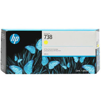 HP Tusz nr 738 676M8A Yellow 300ml