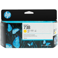 HP Tusz nr 738 498N7A Yellow 130ml