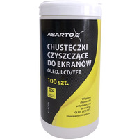 Asarto ciereczki do czyszczenia LCD | 100 szt