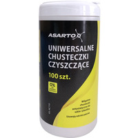 Asarto ciereczki do czyszczenia plastiku i szka | 100 szt