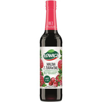 Syrop owocowy OWICZ, malina z urawin, 400ml