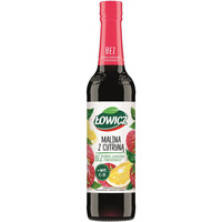 Syrop owocowy OWICZ, malina z cytryn, 400ml