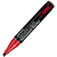 Marker permanentny SigmaFlo C 121 czerwony