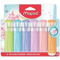 Zakrelacz Classic New Pastel mix kolorw 6 szt kartonowe etui 742511 Maped