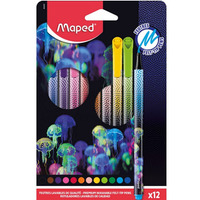 Pisaki Deepsea 12 sztuk pudeko zawieszane Maped 844403