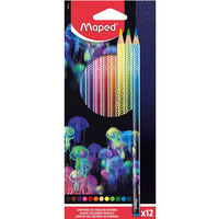 Kredki Deepsea 12 szt. pudeko z zawieszk Maped 831703