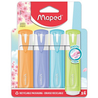Zakrelacz Classic New Pastel mix kolorw 4 szt kartonowe etui 742510 Maped