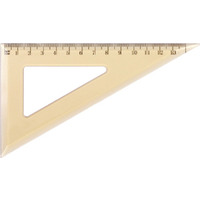 Ekierka szkolna GRAND GR853 60/13cm dymna 130-1502