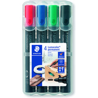 Marker Lumocolor, wodoodporny, okrgy, 4 kol. (2, 3, 5, 9) w etui box, Staedtler S 352 WP4