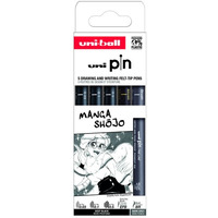 Cienkopis PIN 200, ZESTAW 5 SZTMANGASHOJO