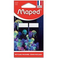Gumka Deepsea 2 szt blister Maped 116116