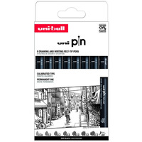 Cienkopis PIN 200, ZESTAW 8 SZT005-12