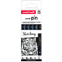 Cienkopis PIN 200, ZESTAW 5 SZTSKETCHING
