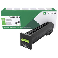 Oryginalny Toner Black Lexmark CS820, CX820, CX825, CX860 (72K10K0)