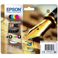 Oryginalny Tusz CMYK Epson 16XL (T1636, C13T16364012)