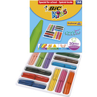 Kredki wiecowe BIC Kids Plastidecor Triangle Zestaw 144szt, 8878331