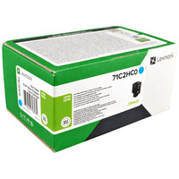 Oryginalny Toner Cyan Lexmark CS730, CX730 (71C2HC0)