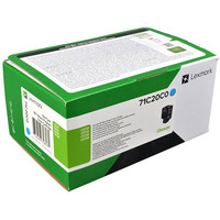 Oryginalny Toner Cyan Lexmark CS730, CS735, CS737, CX730, CX735, CX737 (71C20C0)