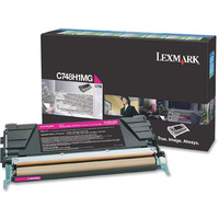 Oryginalny Toner Magenta Lexmark C748 (C748H1MG)