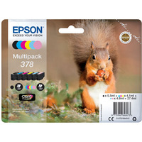 Oryginalny Tusz CMYK Epson 378 (T3788, C13T37884010)