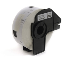 Etykiety JetWorld Zamiennik Brother DK Czarny na Biaym 29mm*90mm*400 szt. DK11201, DK-11201, DK11.201