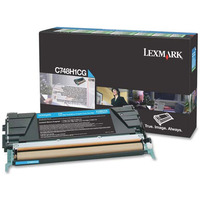 Oryginalny Toner Cyan Lexmark C748 (C748H1CG)