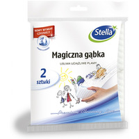 Magiczna gbka STELLA do usuwania plam biao-niebieska 2szt