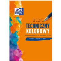 Blok techniczny OXFORD A3 10k 225G kolor 400093234