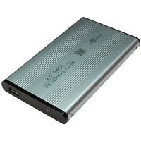 Obudowa aluminiowa do HDD 2, 5´ SATA, USB, srebrna
